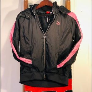 🐆Puma Velvet-Lined Windbreaker Jacket🖤